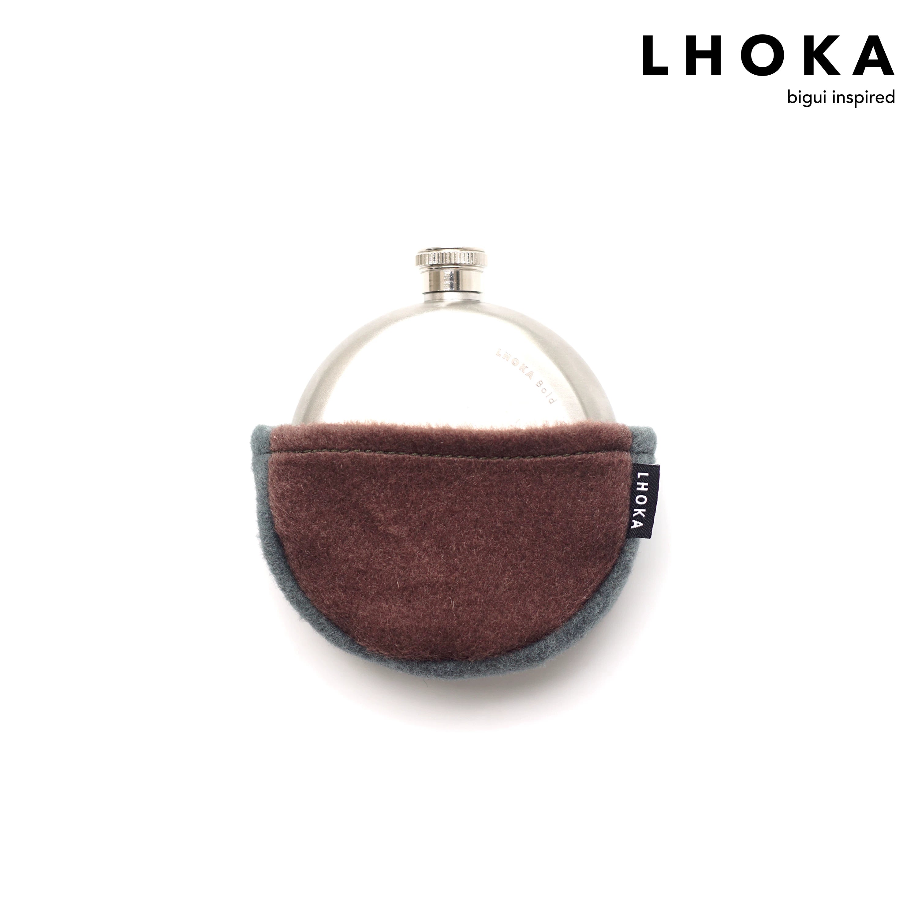 Outdoor Canvas Hip Flask - product detail view 7