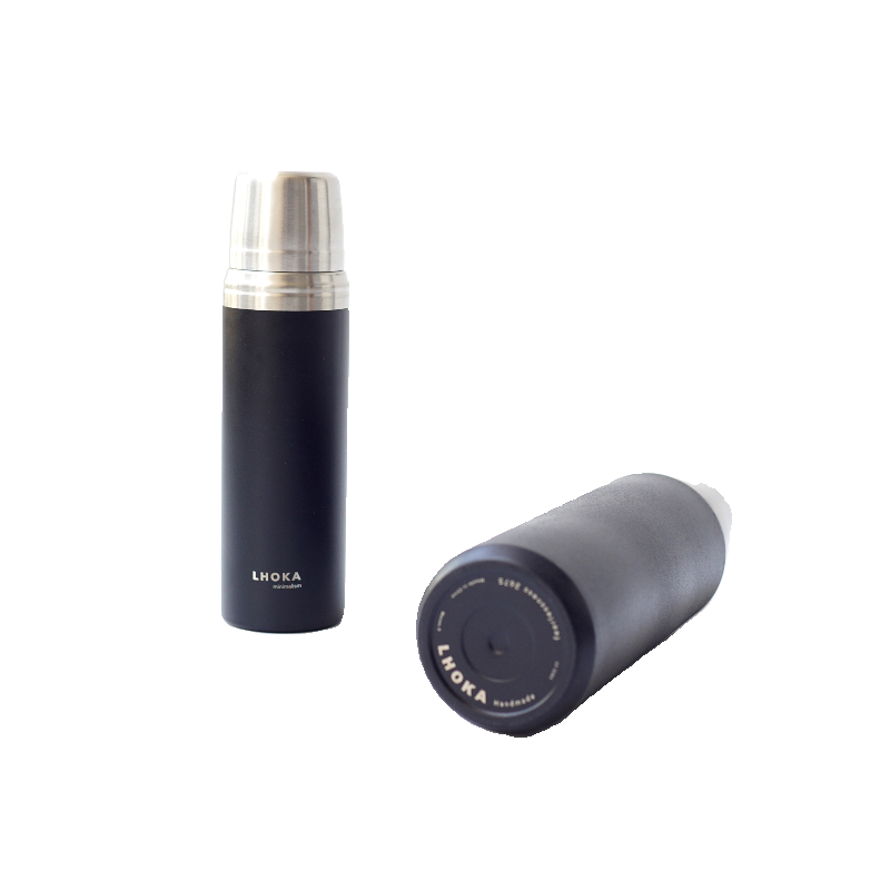 Black Insulated Outdoor Bottle - product detail view 5