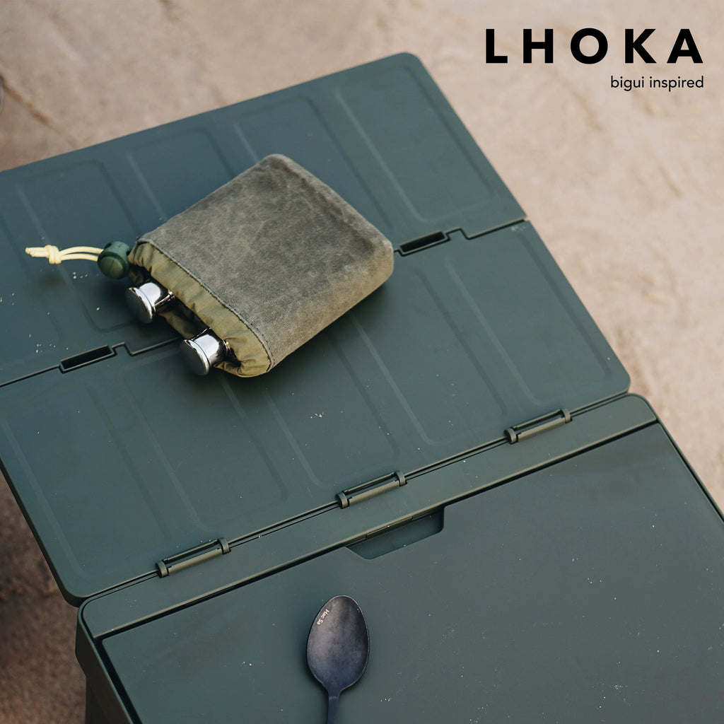 DUO Sharing Hip Flask Set - product detail view 3