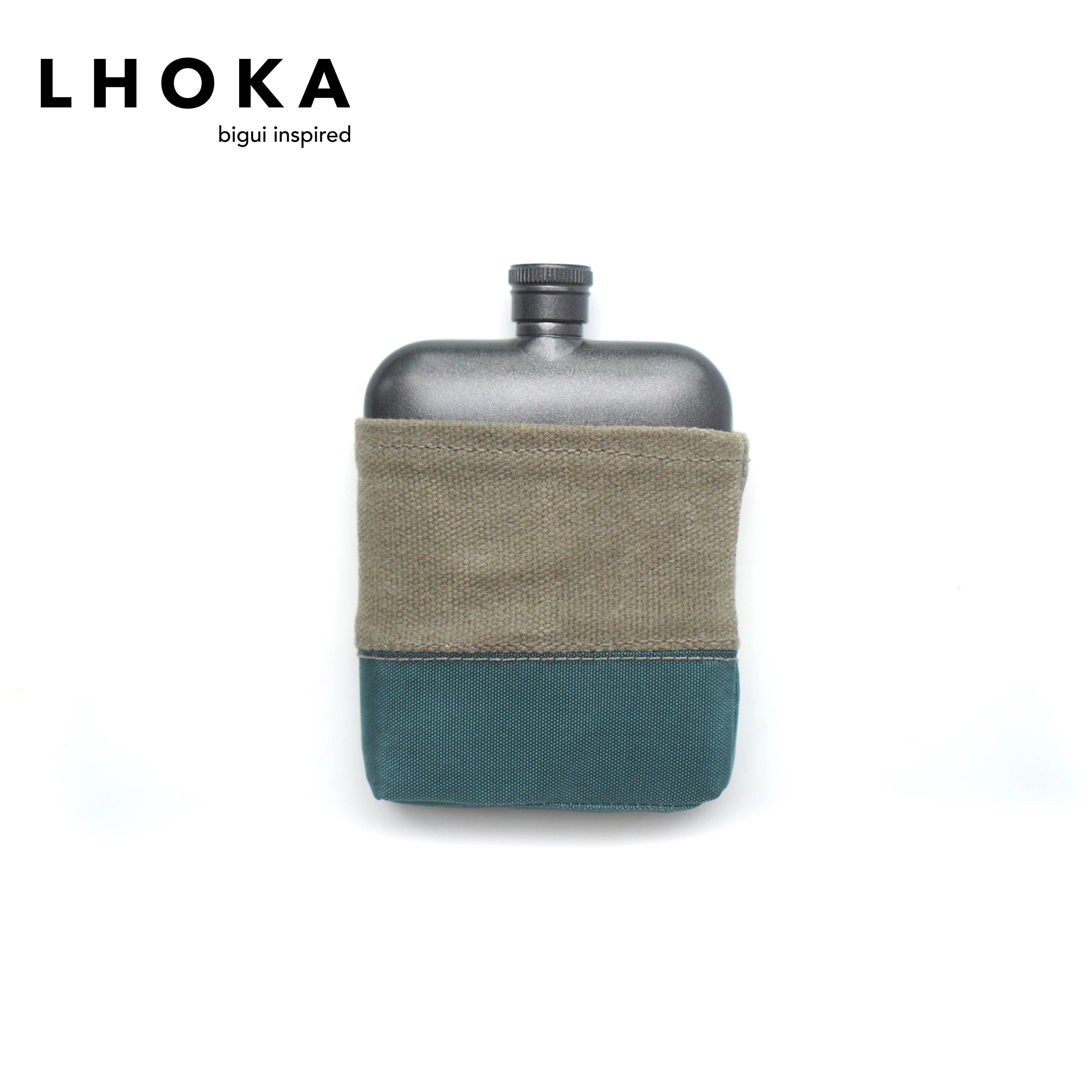 Pebble 180ml Hip Flask - product detail view 2