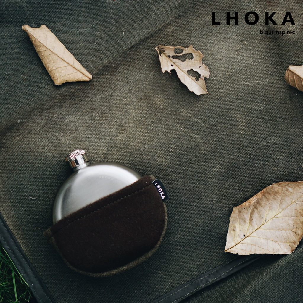 Pebble Round Flask Set - product detail view 2