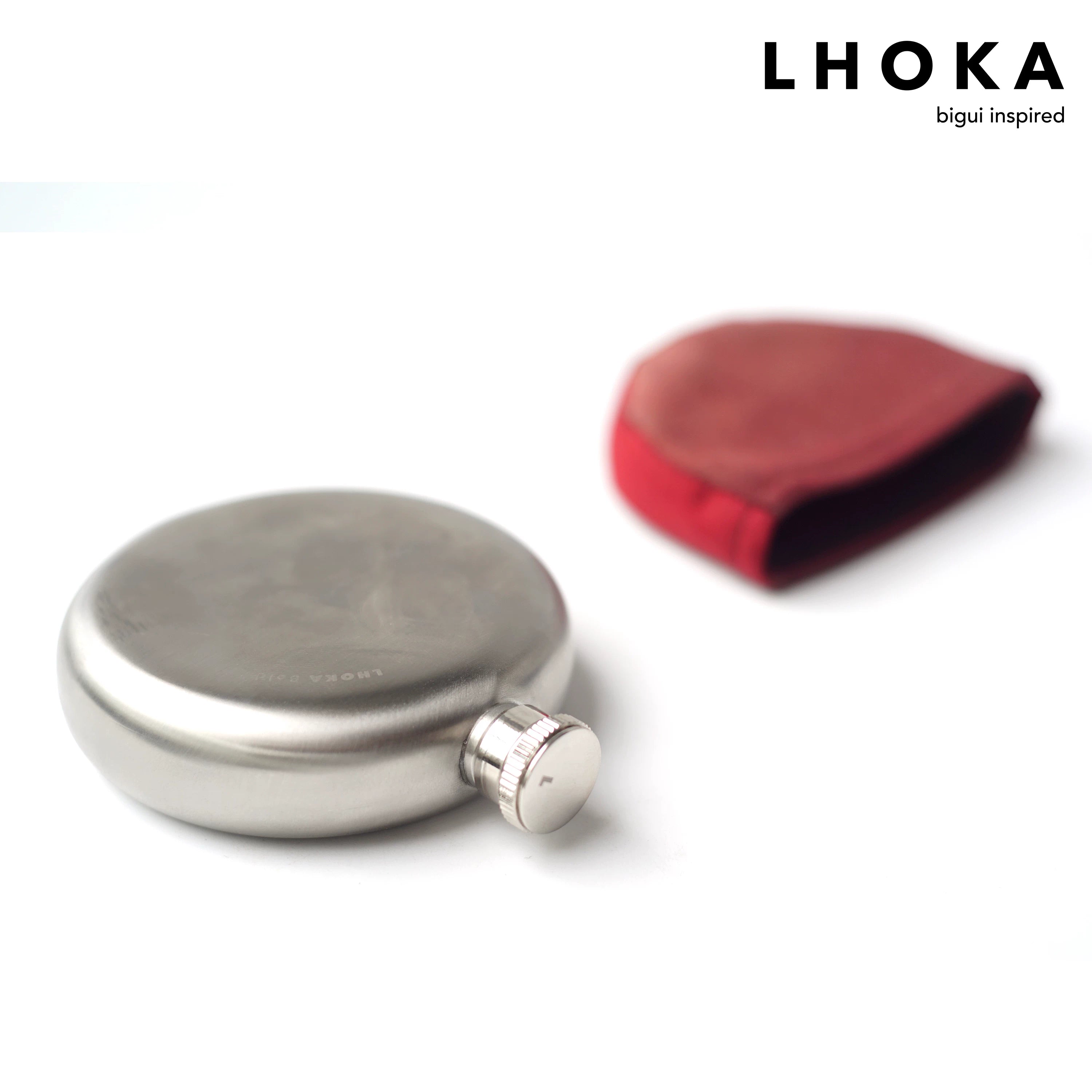 Outdoor Canvas Hip Flask - product detail view 5