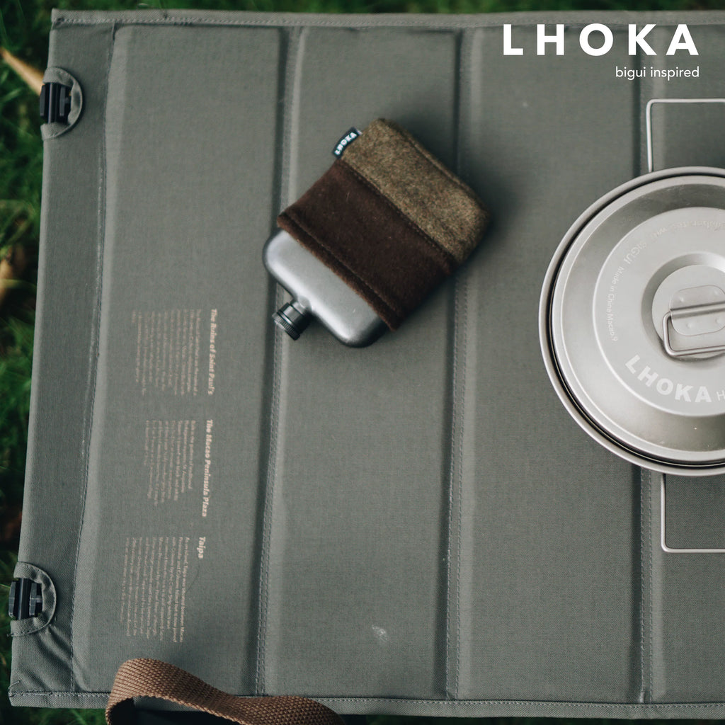 Bold Canvas Flask Set - product detail view 4