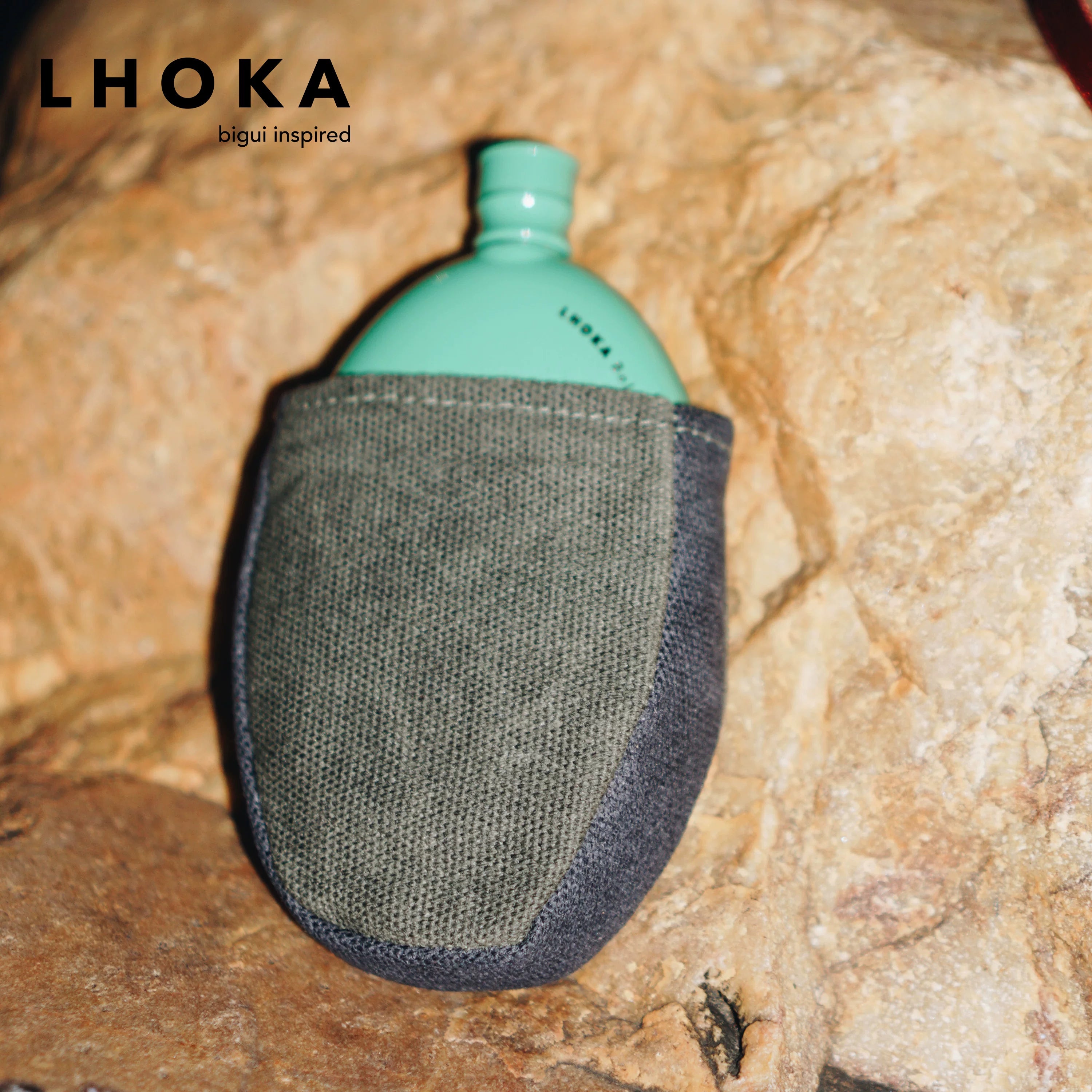 Pebble 370 Hip Flask - product detail view 3