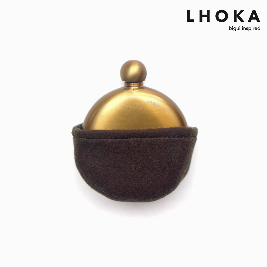 Outdoor Canvas Hip Flask - product detail view 2