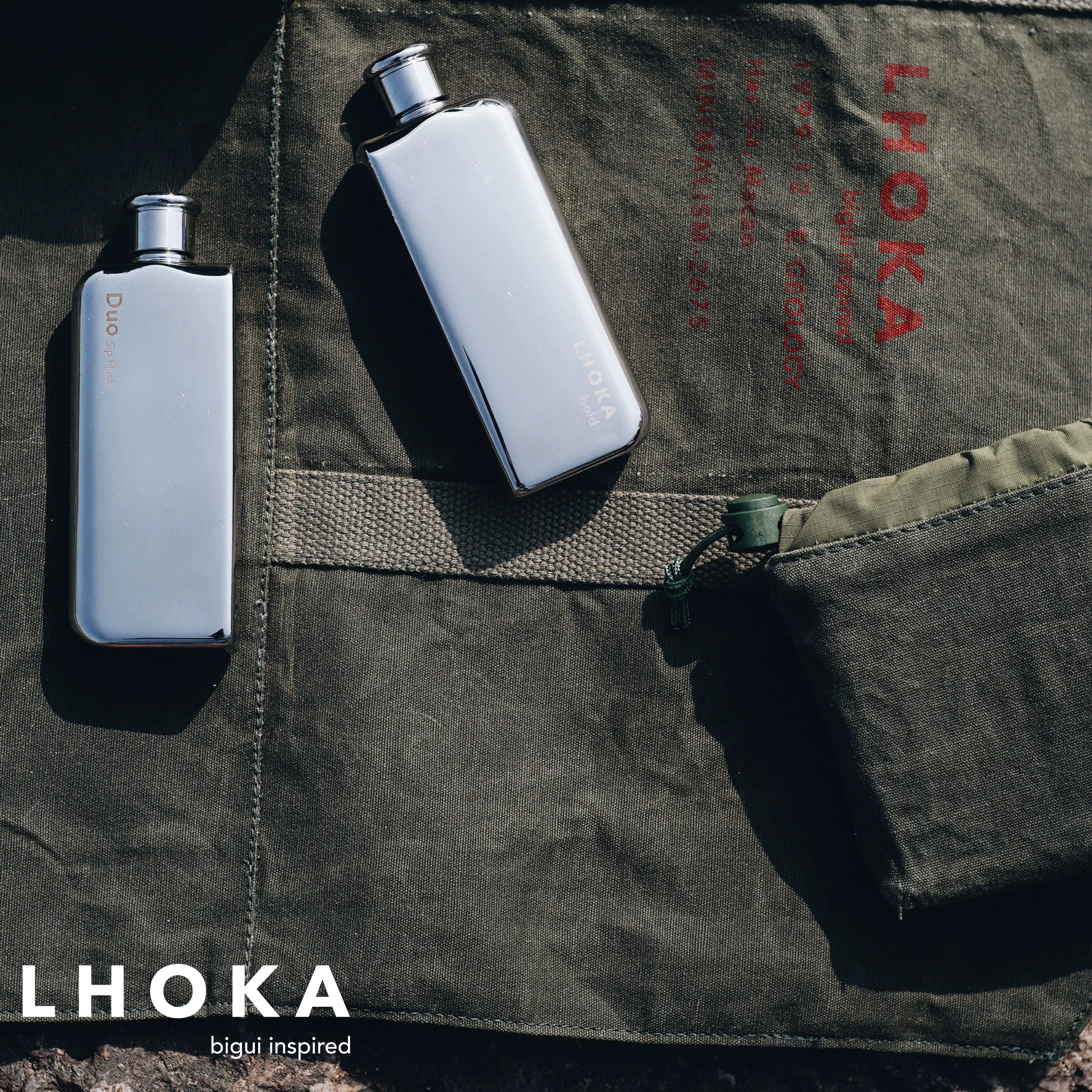 DUO Sharing Hip Flask Set - product detail view 4